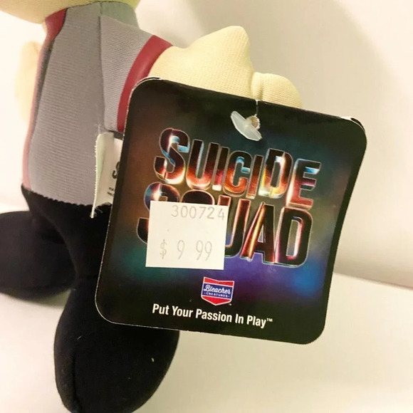 2016 Bleacher  Creatures Suicide Squad The Joker 7 Inch Plush Stuffed Toy - Picture 4 of 13